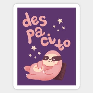 Despacito chill sloth Sticker